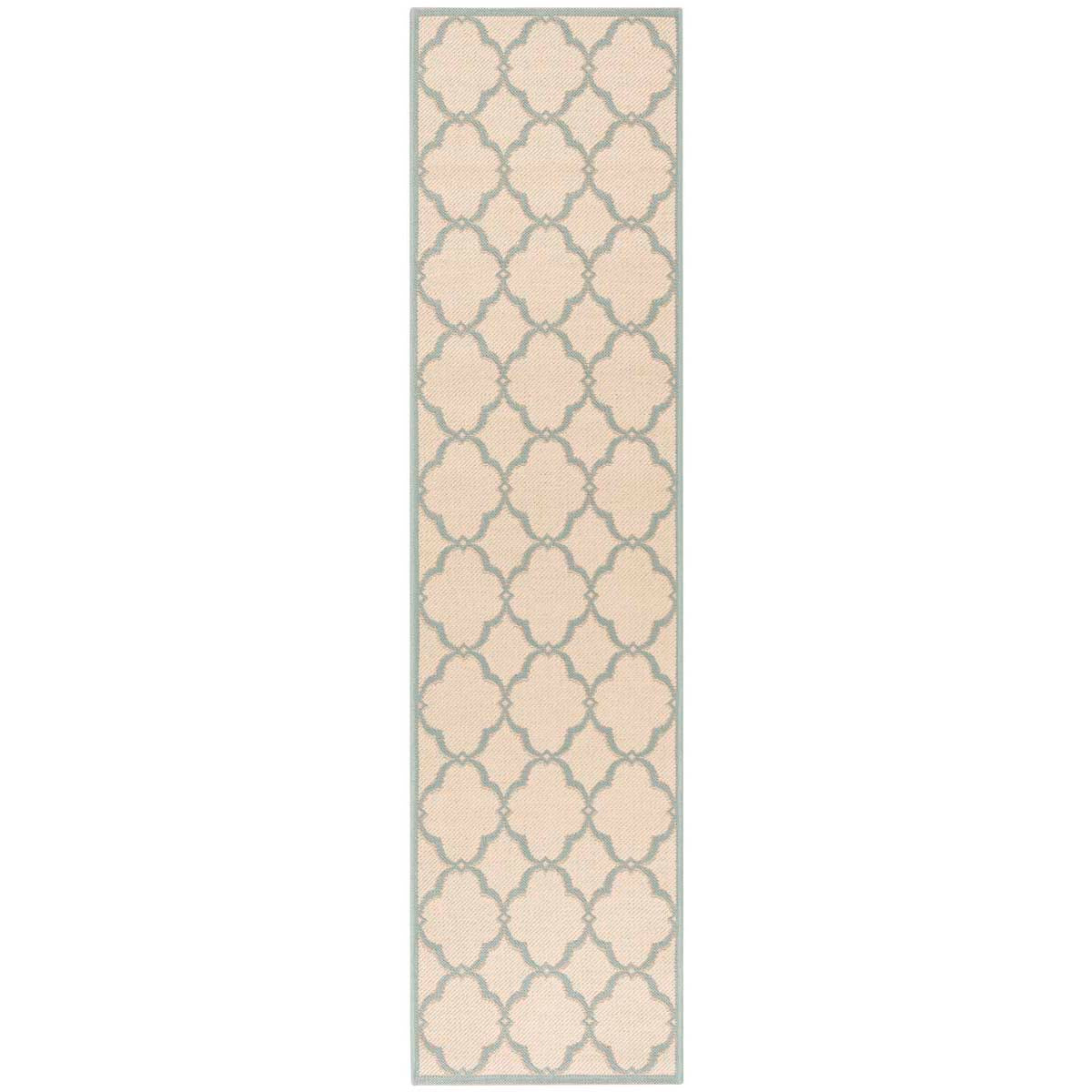 Safavieh Linden 100 125 Rug, LND125 - Cream / Aqua