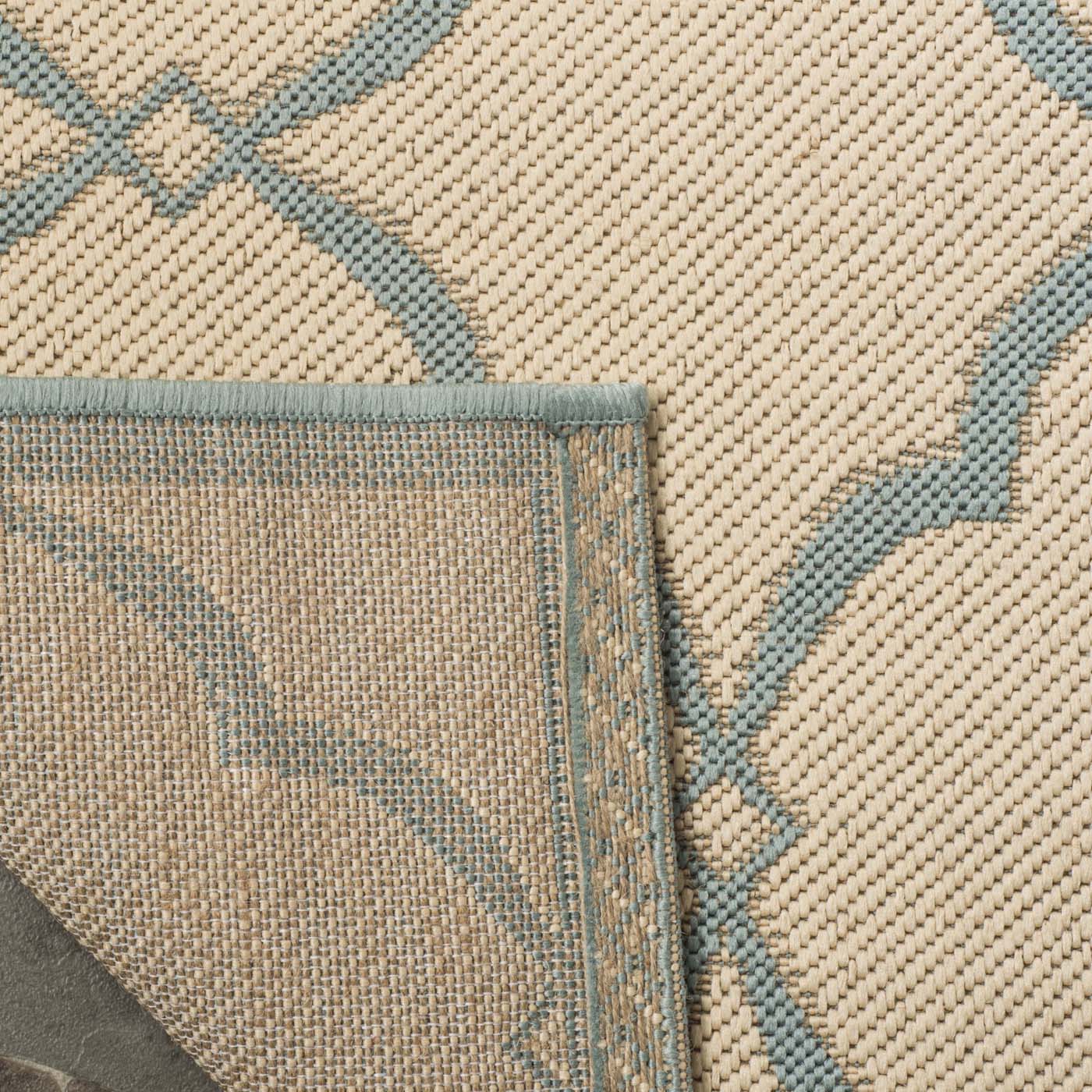 Safavieh Linden 125 Rug, LND125 - Cream / Aqua