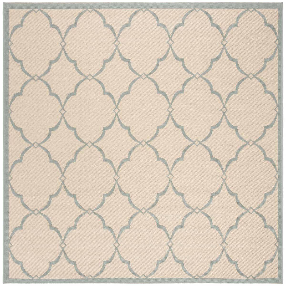 Safavieh Linden 100 125 Rug, LND125 - Cream / Aqua