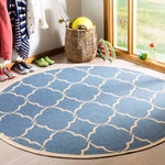 Safavieh Linden 100 125 Rug, LND125 - Blue / Creme