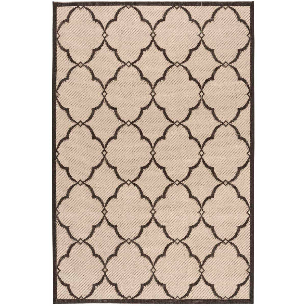 Safavieh Linden 100 125 Rug, LND125 - Creme / Brown