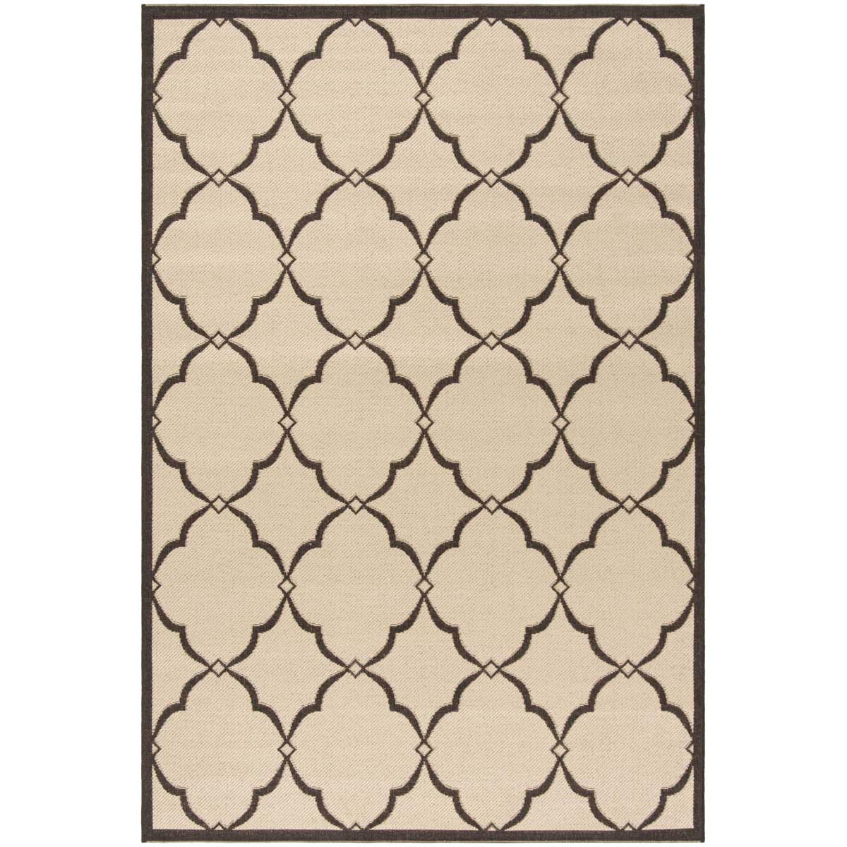 Safavieh Linden 100 125 Rug, LND125 - Creme / Brown