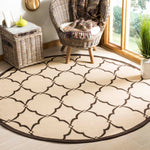 Safavieh Linden 100 125 Rug, LND125 - Creme / Brown