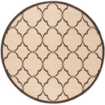 Safavieh Linden 100 125 Rug, LND125 - Creme / Brown
