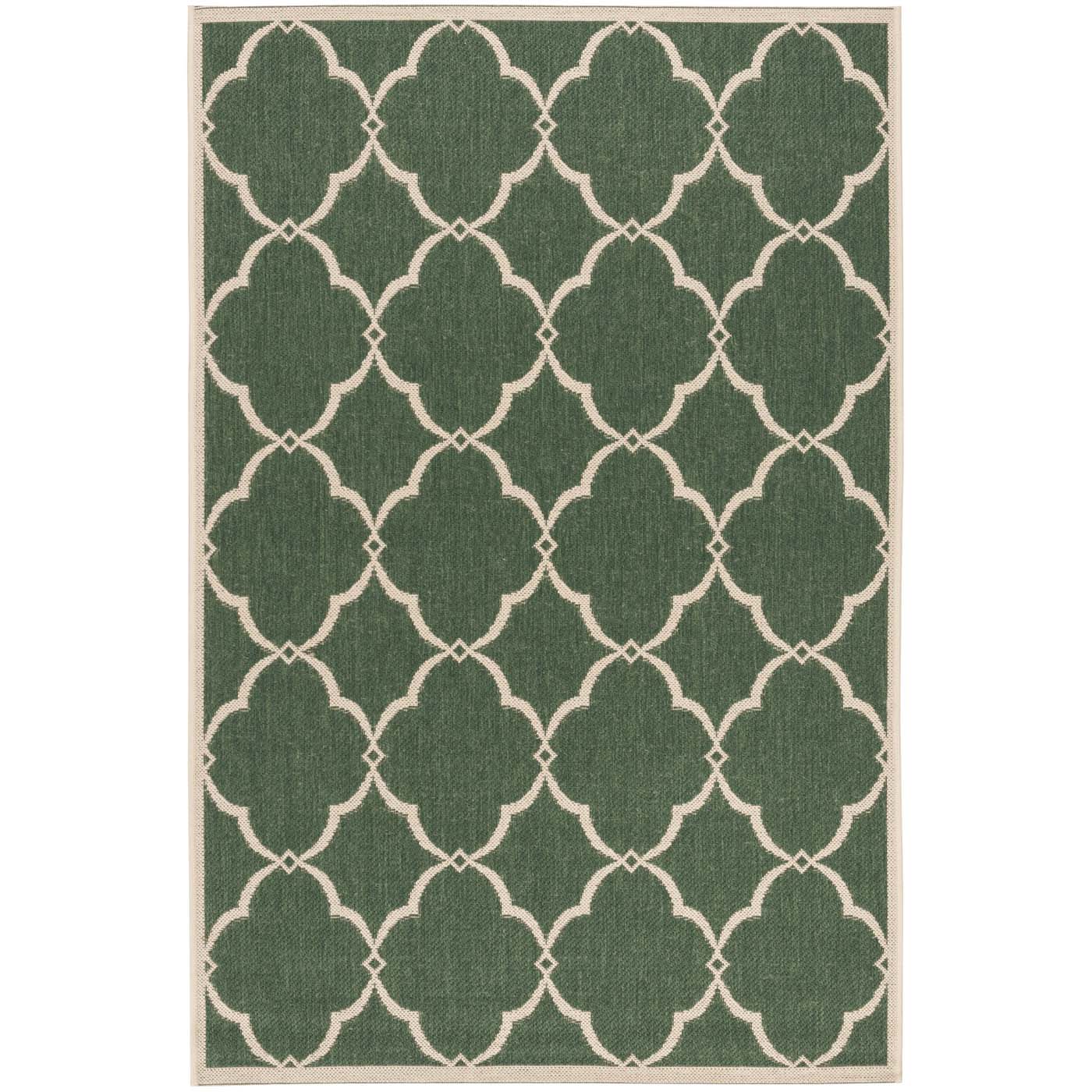 Safavieh Linden 125 Rug, LND125 - Green / Creme