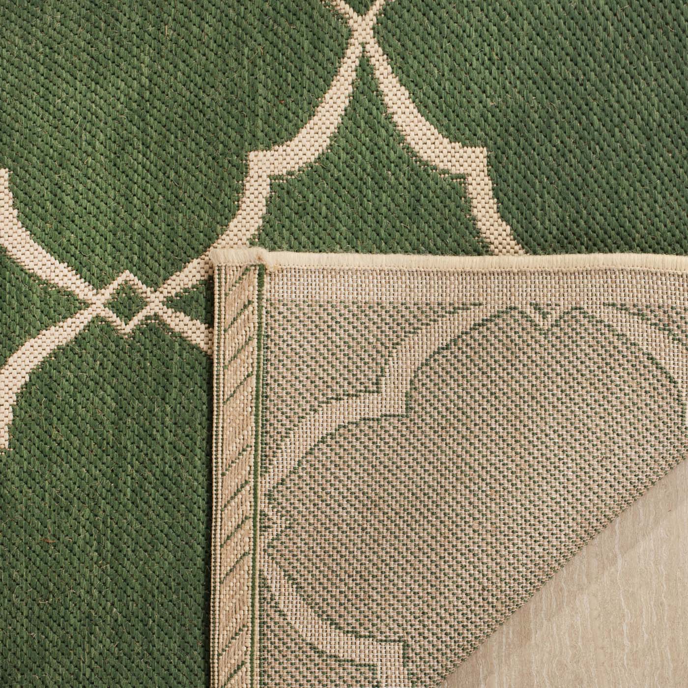 Safavieh Linden 125 Rug, LND125 - Green / Creme