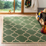 Safavieh Linden 125 Rug, LND125 - Green / Creme