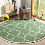 Safavieh Linden 100 125 Rug, LND125 - Green / Creme
