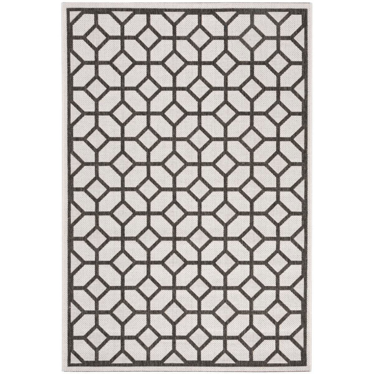 Safavieh Linden 100 127 Rug, LND127 - Light Grey / Charcoal