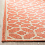 Safavieh Linden 100 127 Rug, LND127 - Rust / Creme