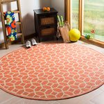 Safavieh Linden 100 127 Rug, LND127 - Rust / Creme