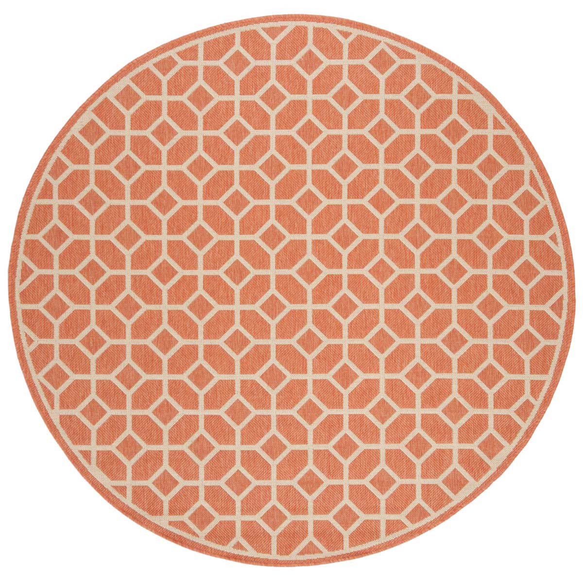 Safavieh Linden 100 127 Rug, LND127 - Rust / Creme