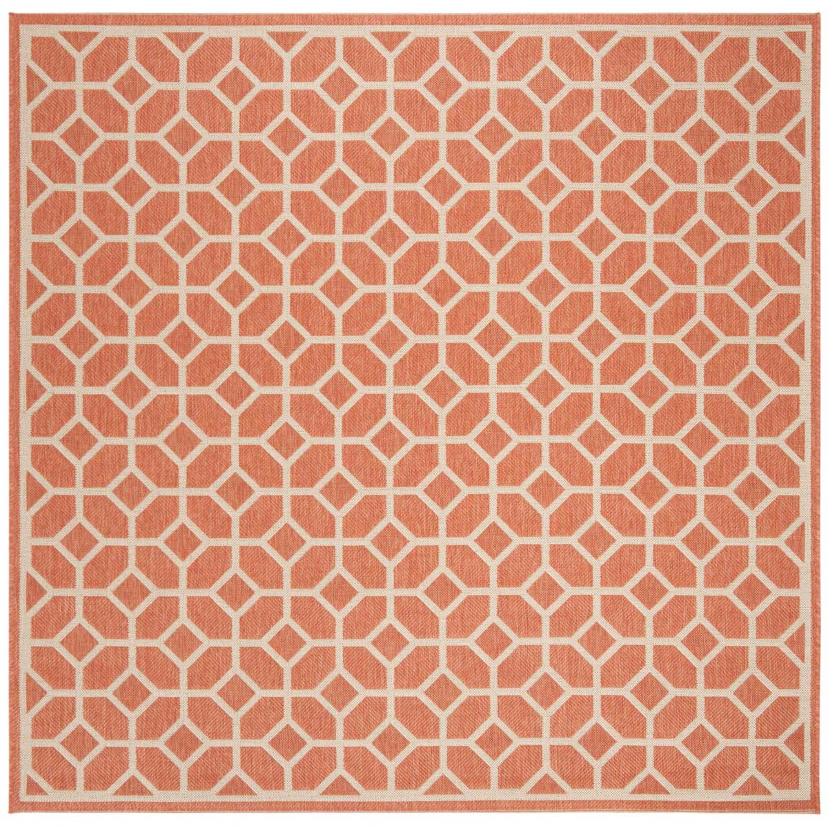 Safavieh Linden 100 127 Rug, LND127 - Rust / Creme