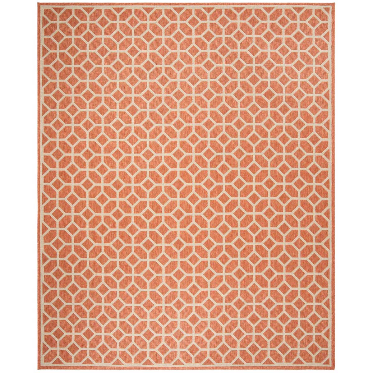 Safavieh Linden 100 127 Rug, LND127 - Rust / Creme