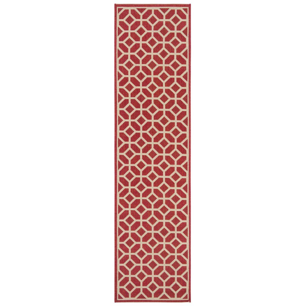 Safavieh Linden 100 127 Rug, LND127 - Red / Creme