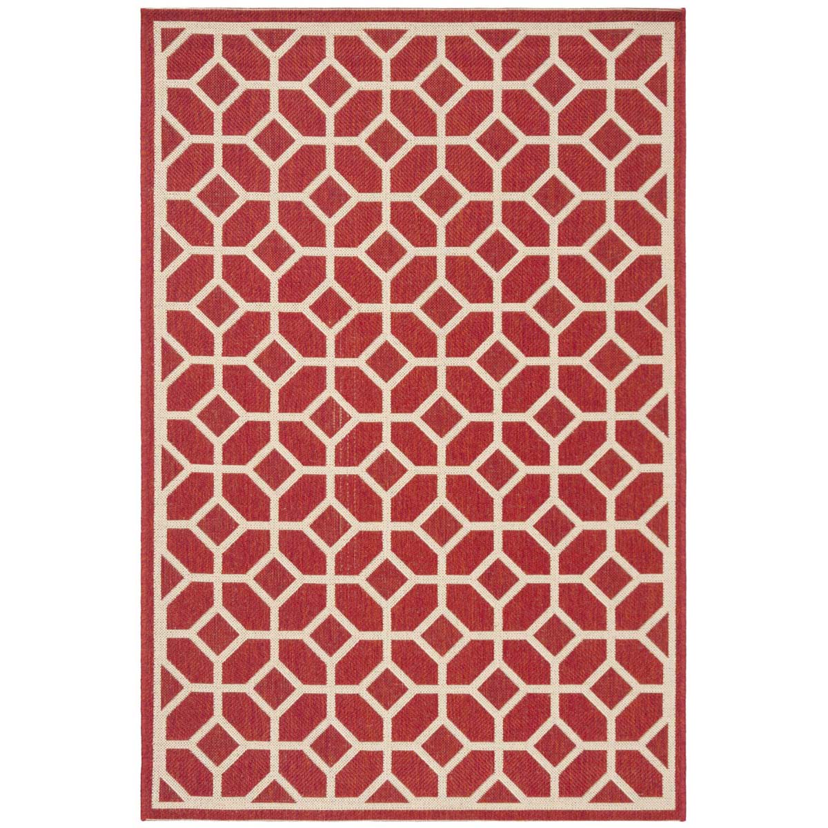 Safavieh Linden 100 127 Rug, LND127 - Red / Creme