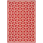 Safavieh Linden 100 127 Rug, LND127 - Red / Creme