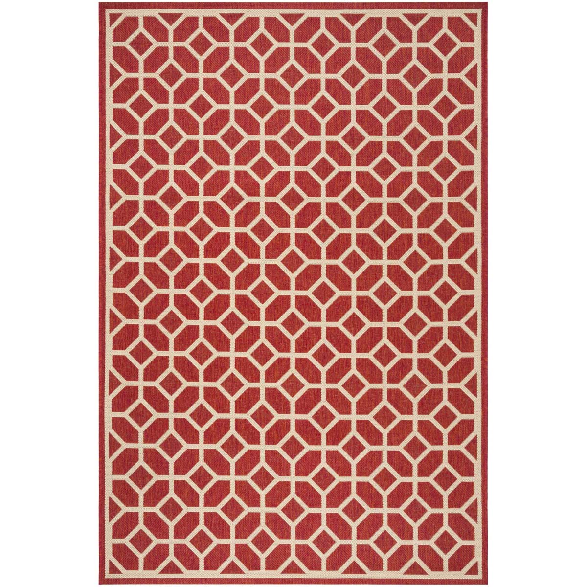 Safavieh Linden 100 127 Rug, LND127 - Red / Creme