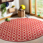 Safavieh Linden 100 127 Rug, LND127 - Red / Creme