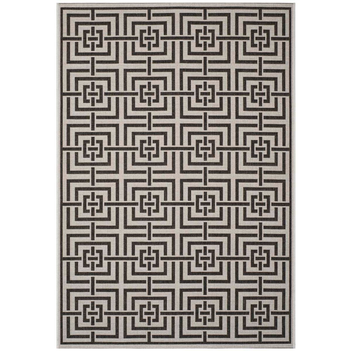Safavieh Linden 100 128 Rug, LND128 - Light Grey / Charcoal