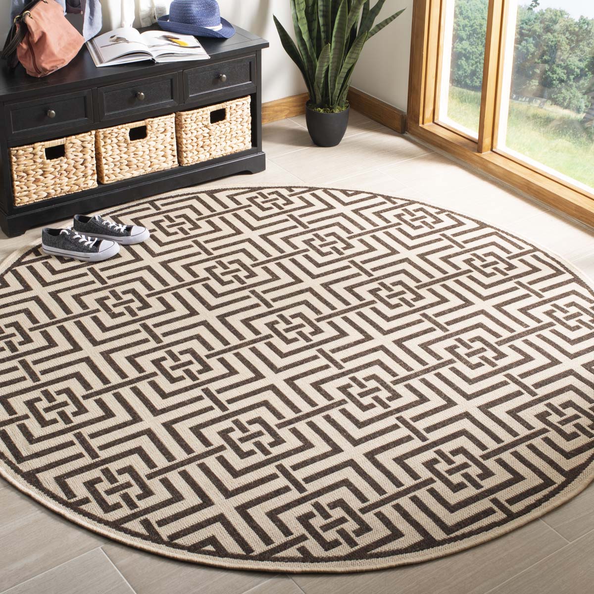 Safavieh Linden 100 128 Rug, LND128 - Natural / Brown