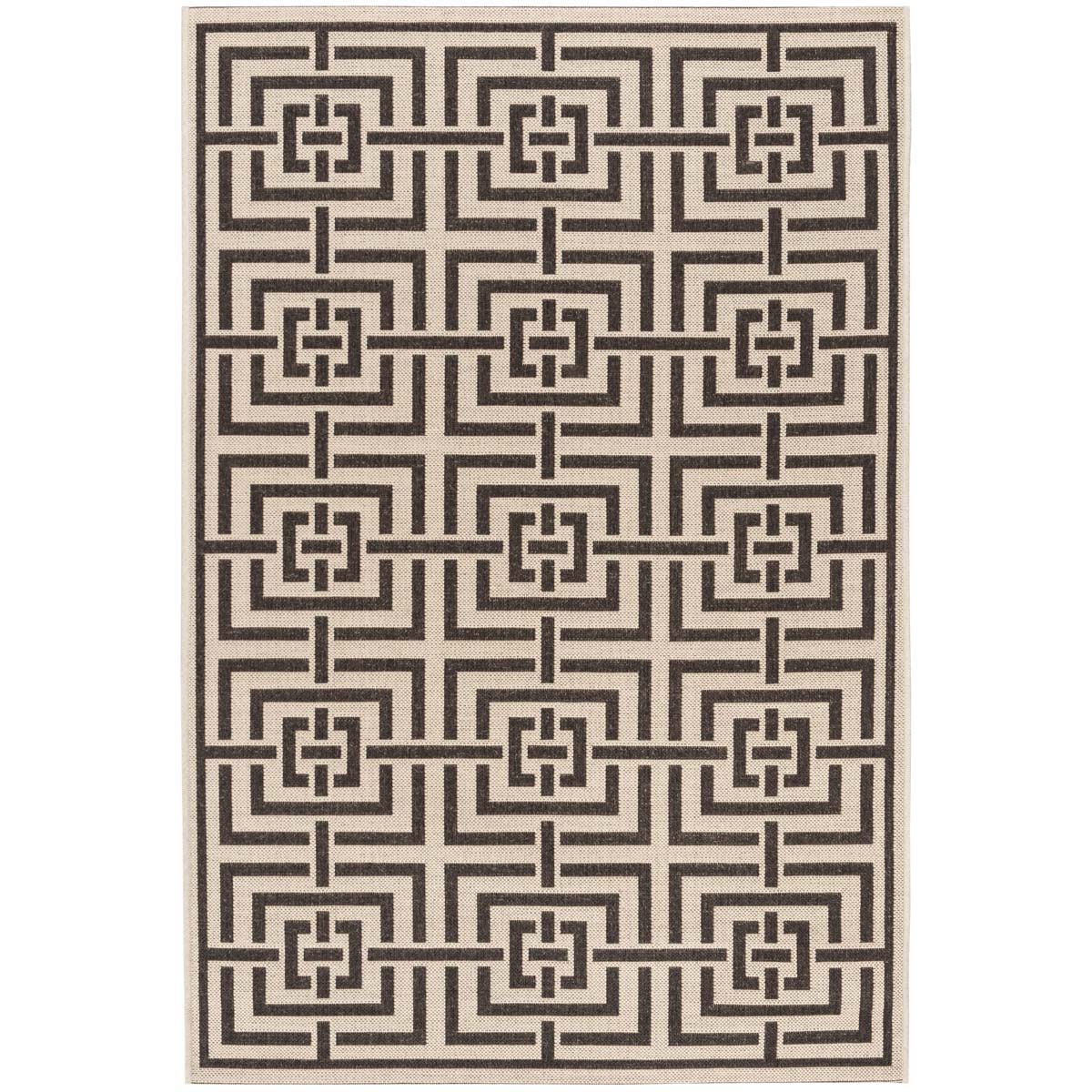 Safavieh Linden 100 128 Rug, LND128 - Creme / Brown