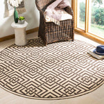 Safavieh Linden 100 128 Rug, LND128 - Creme / Brown