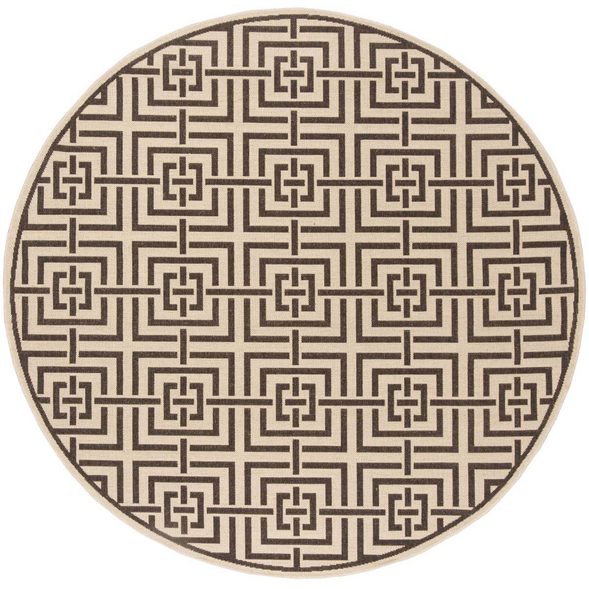 Safavieh Linden 100 128 Rug, LND128 - Creme / Brown