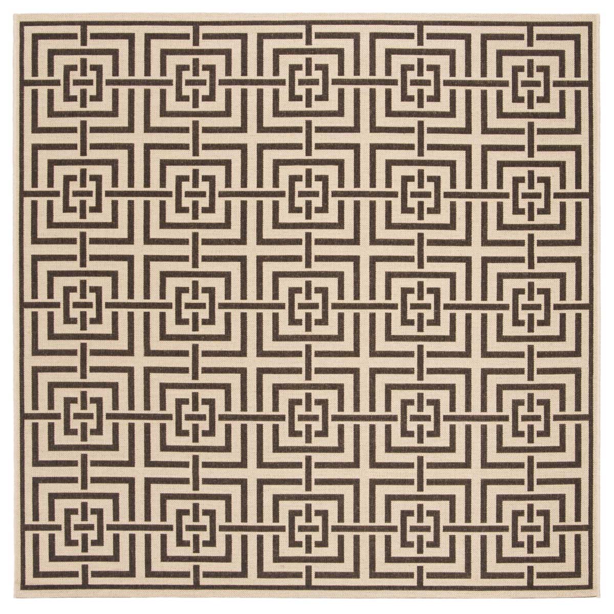 Safavieh Linden 100 128 Rug, LND128 - Creme / Brown