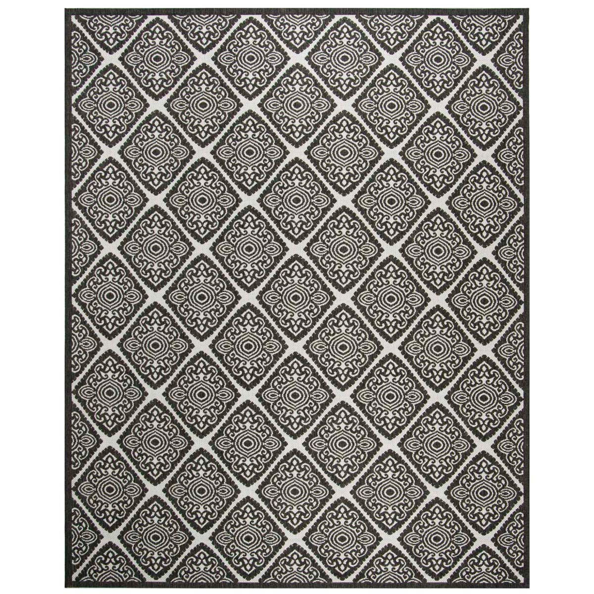 Safavieh Linden 100 132 Rug, LND132 - Light Grey / Charcoal