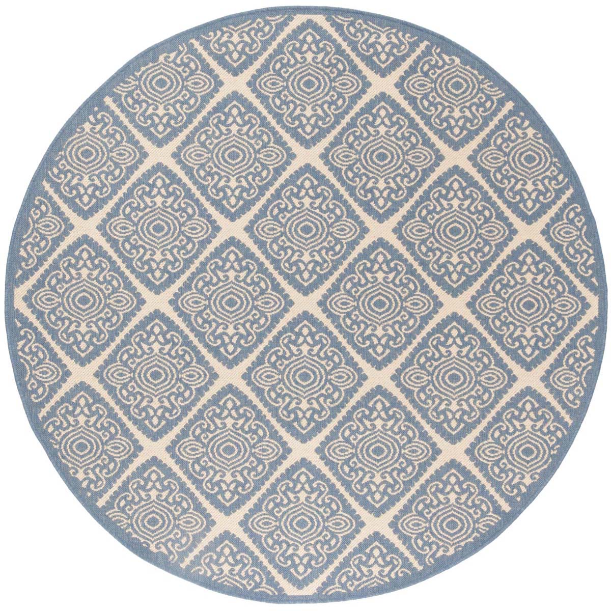 Safavieh Linden 100 132 Rug, LND132 - Cream / Blue
