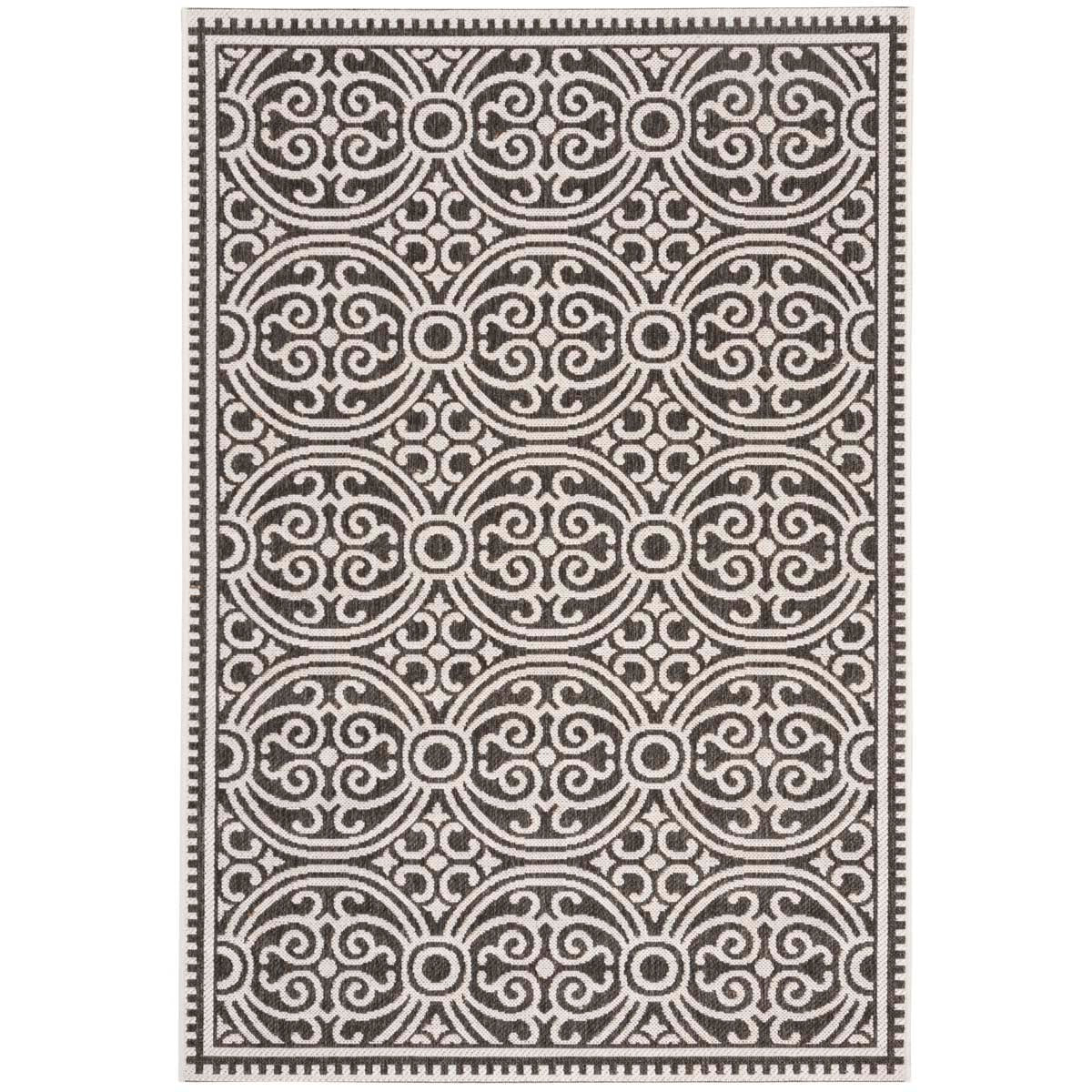 Safavieh Linden 100 134 Rug, LND134 - Light Grey / Charcoal