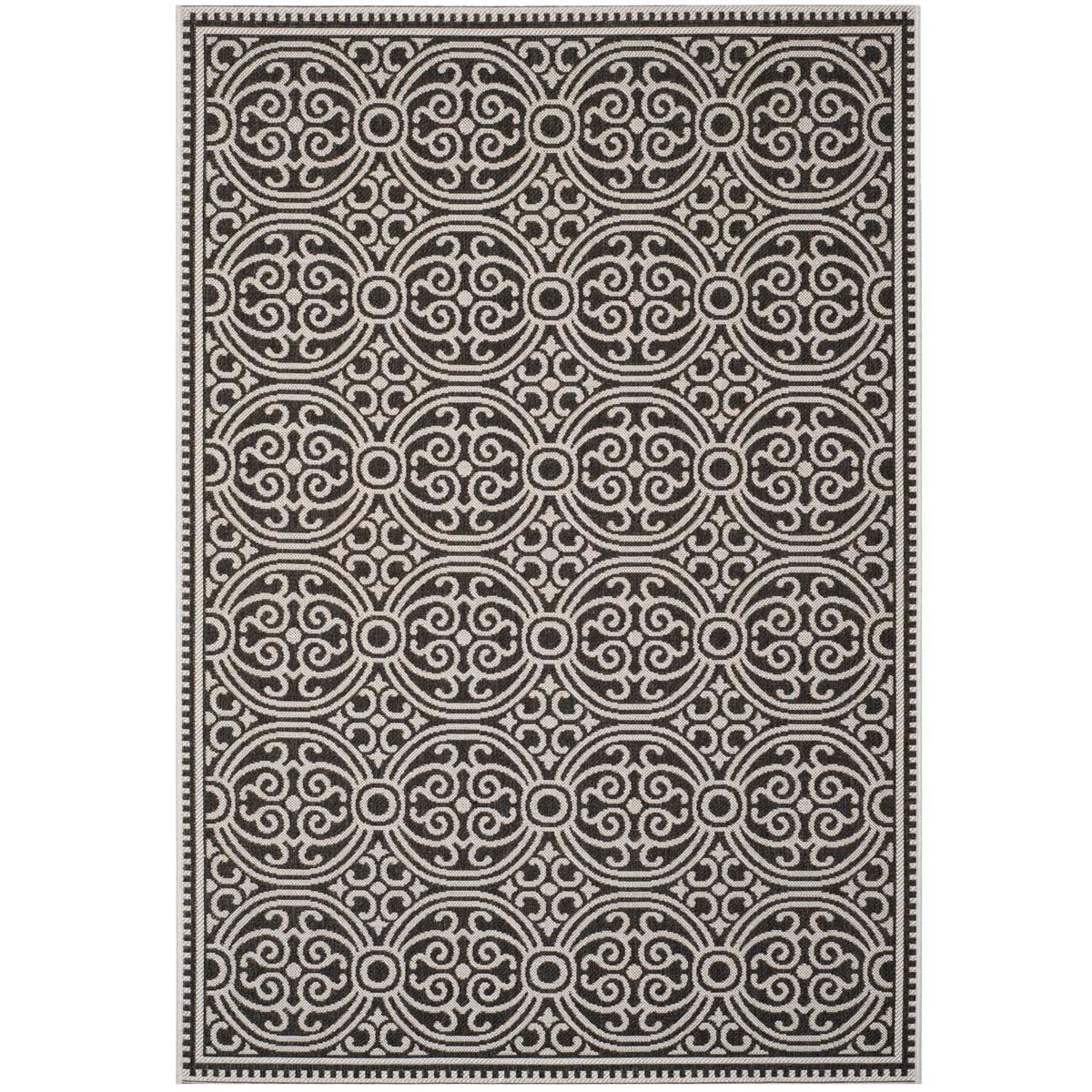 Safavieh Linden 100 134 Rug, LND134 - Light Grey / Charcoal