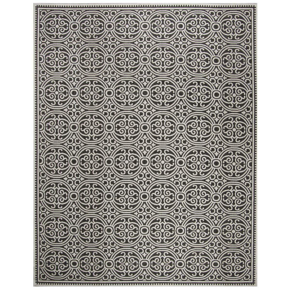 Safavieh Linden 100 134 Rug, LND134 - Light Grey / Charcoal