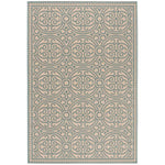 Safavieh Linden 100 134 Rug, LND134 - Aqua / Cream