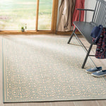 Safavieh Linden 100 134 Rug, LND134 - Aqua / Cream