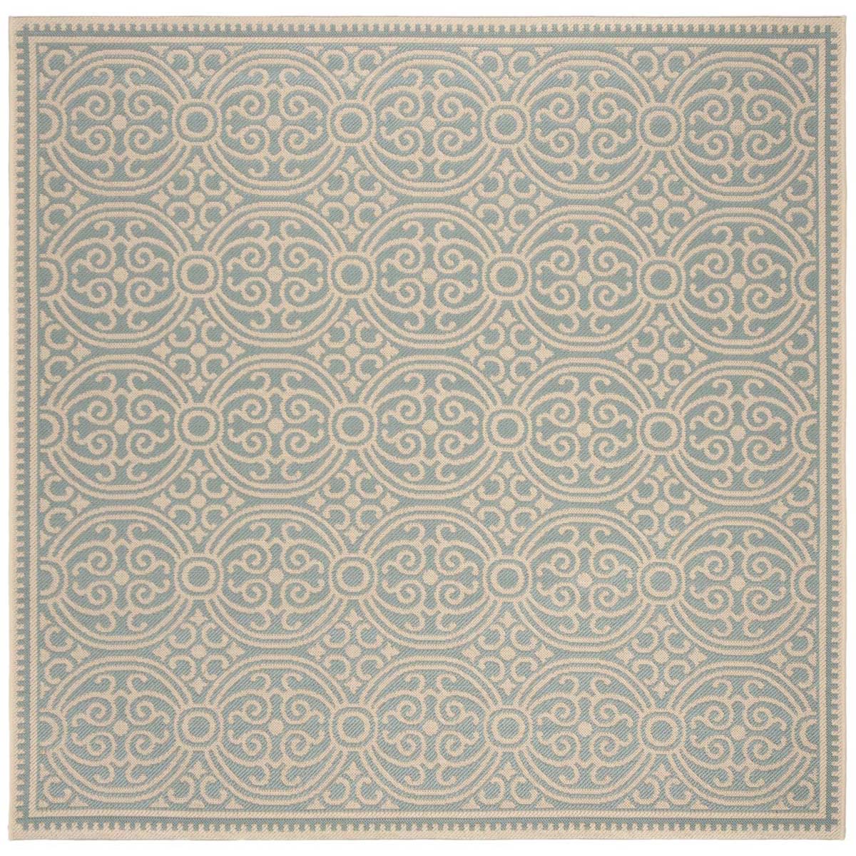 Safavieh Linden 100 134 Rug, LND134 - Cream / Aqua