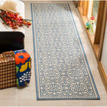 Safavieh Linden 100 134 Rug, LND134 - Blue / Creme