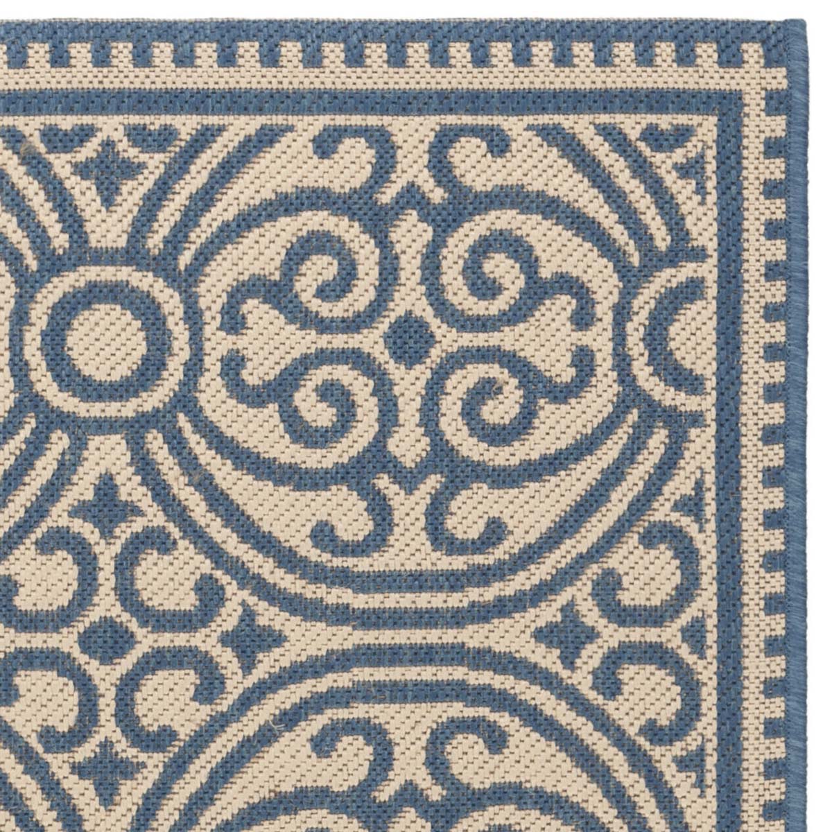 Safavieh Linden 100 134 Rug, LND134 - Blue / Creme