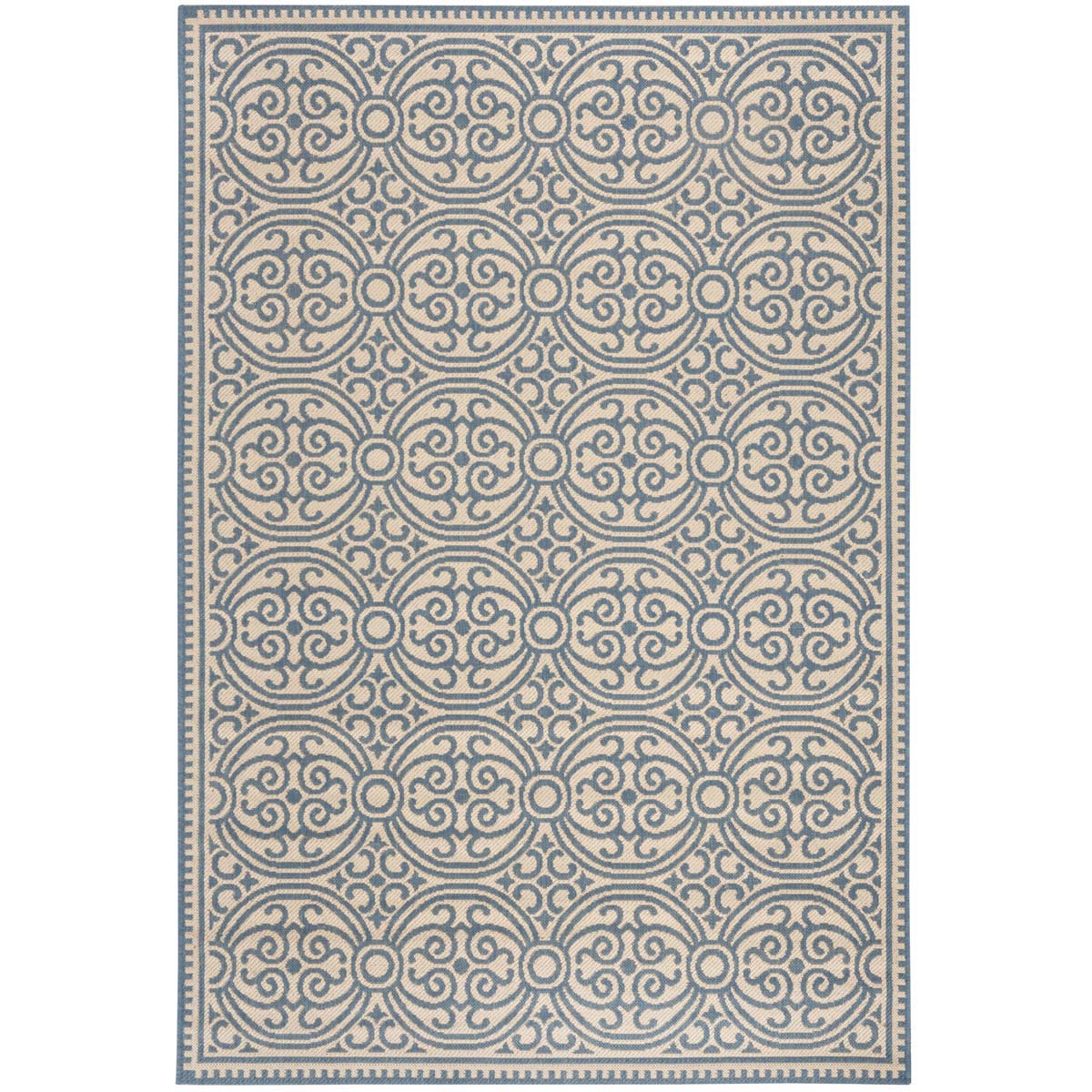 Safavieh Linden 100 134 Rug, LND134 - Blue / Creme