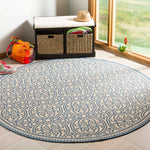 Safavieh Linden 100 134 Rug, LND134 - Blue / Creme