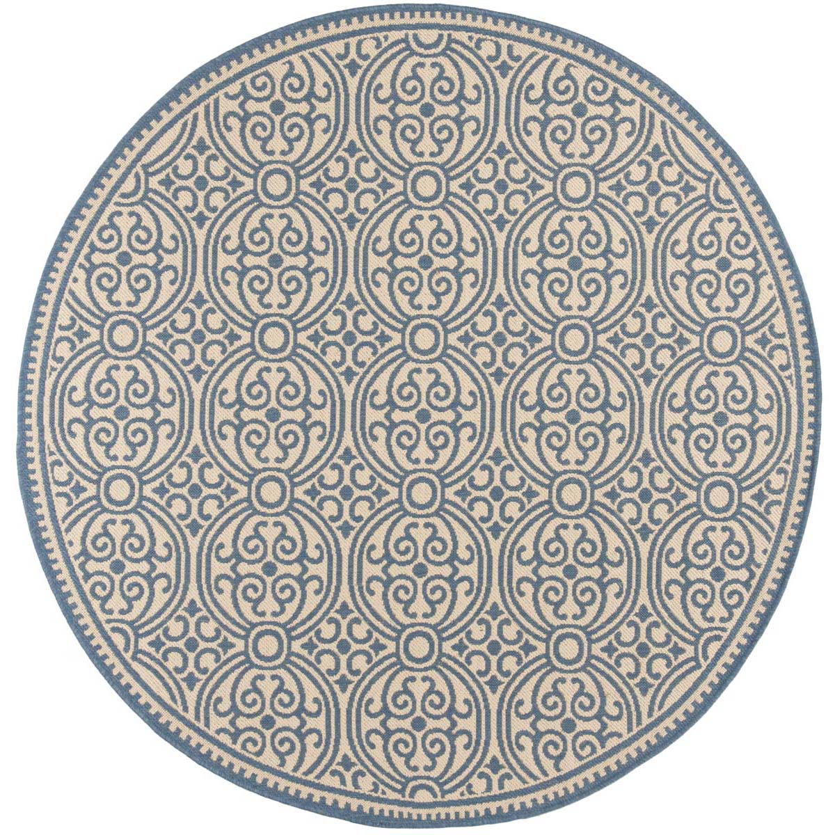 Safavieh Linden 100 134 Rug, LND134 - Blue / Creme