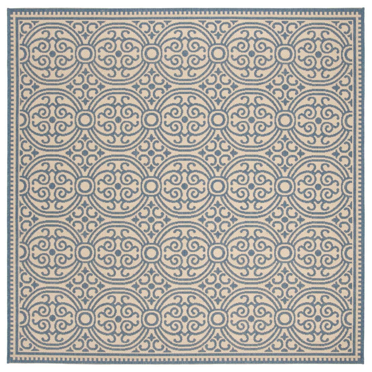 Safavieh Linden 100 134 Rug, LND134 - Blue / Creme