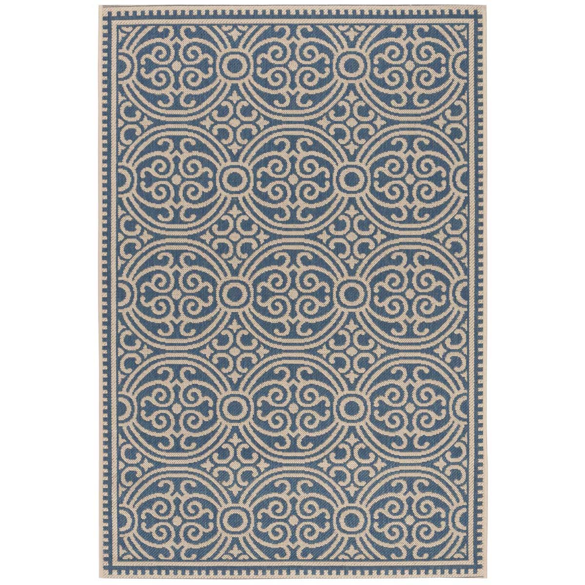 Safavieh Linden 100 134 Rug, LND134 - Cream / Blue