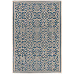 Safavieh Linden 100 134 Rug, LND134 - Cream / Blue