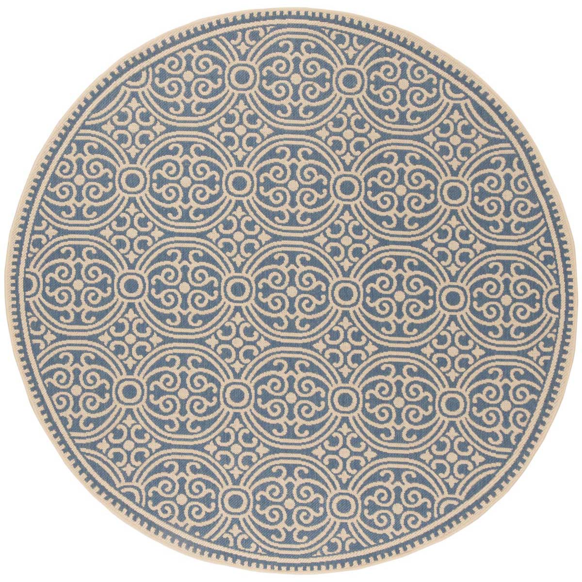 Safavieh Linden 100 134 Rug, LND134 - Cream / Blue