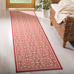 Safavieh Linden 100 134 Rug, LND134 - Red / Creme