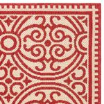 Safavieh Linden 100 134 Rug, LND134 - Red / Creme