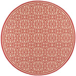 Safavieh Linden 100 134 Rug, LND134 - Red / Creme