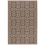 Safavieh Linden 100 134 Rug, LND134 - Creme / Brown
